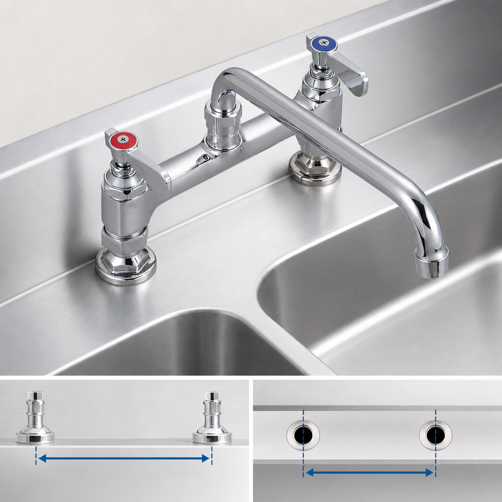 8-Inch On-Center Mounting