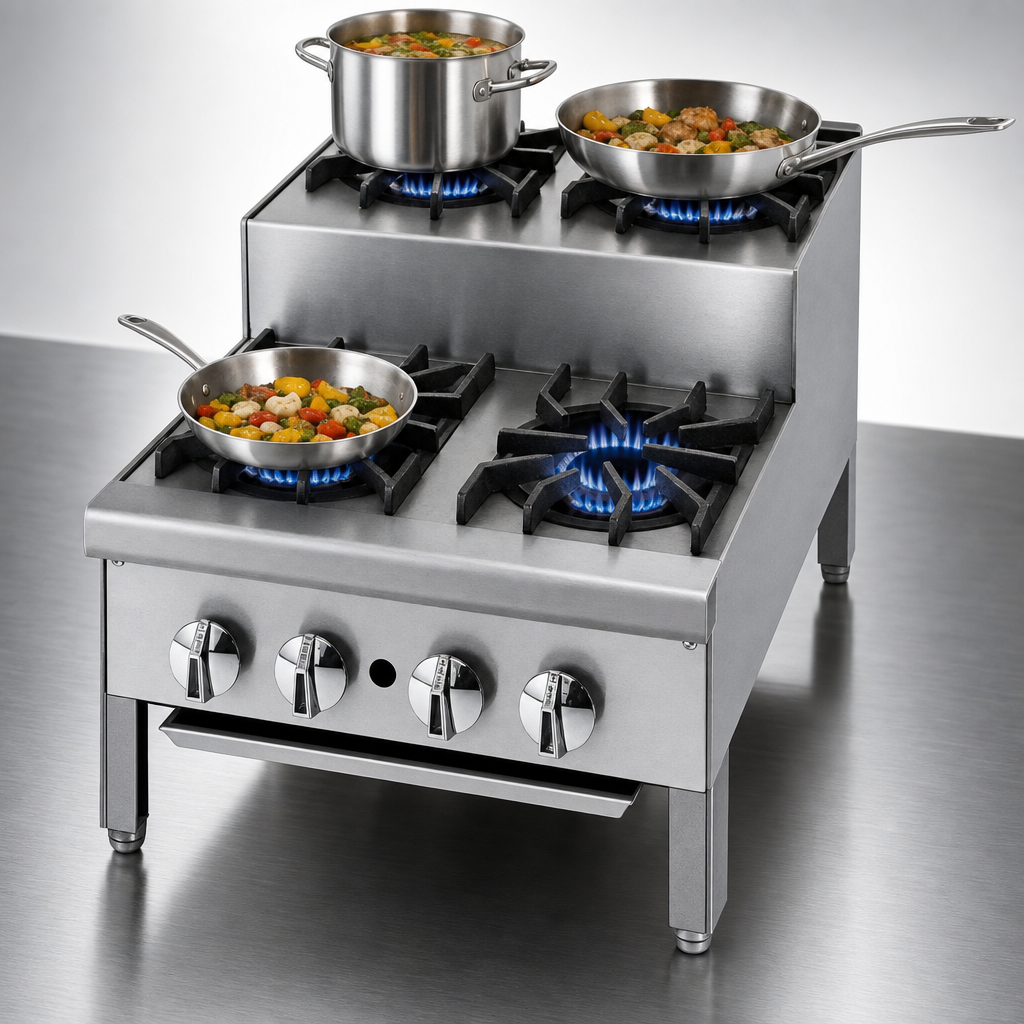 Four-Burner Configuration