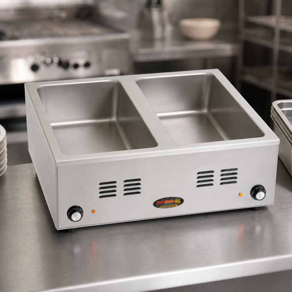 Two Full-Size Pan Openings