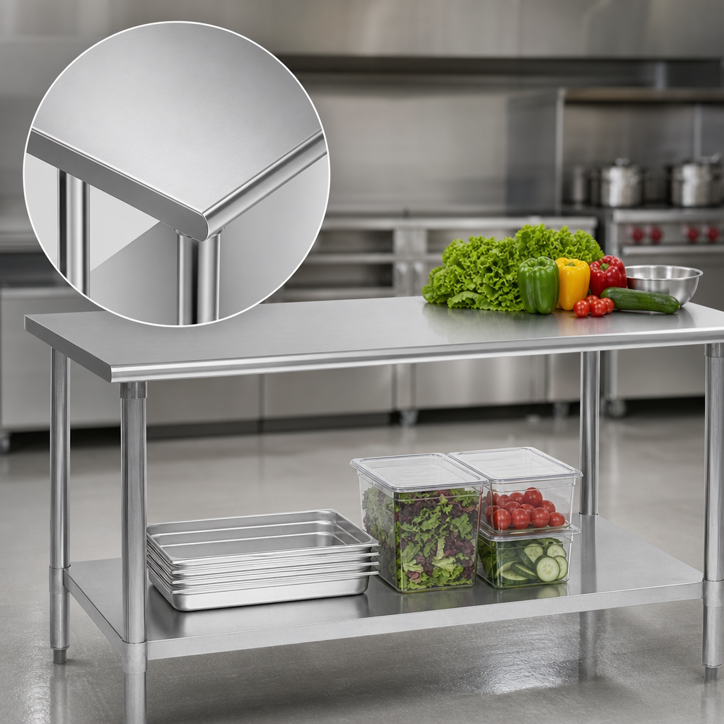14-Gauge 300 Series Stainless Steel Top