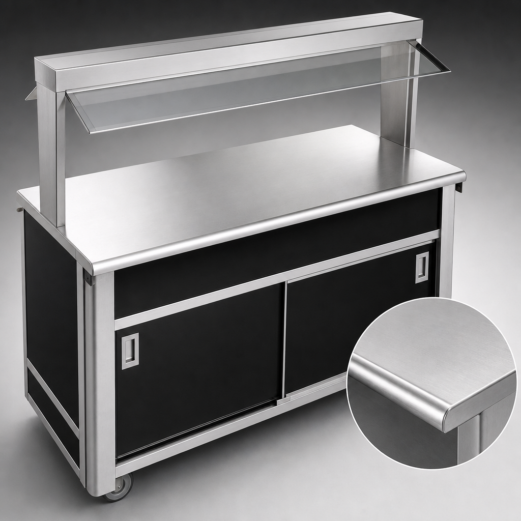 Heavy-Duty Stainless Steel Top
