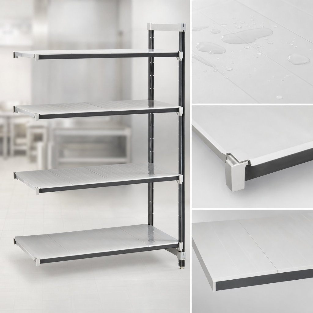 Solid Reinforced Shelf Plates