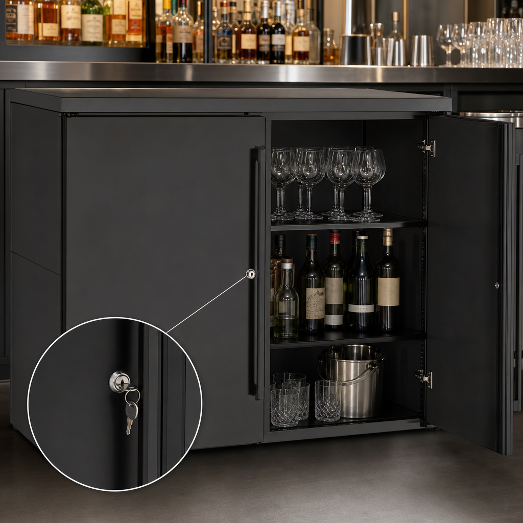 Locking Hinged Doors