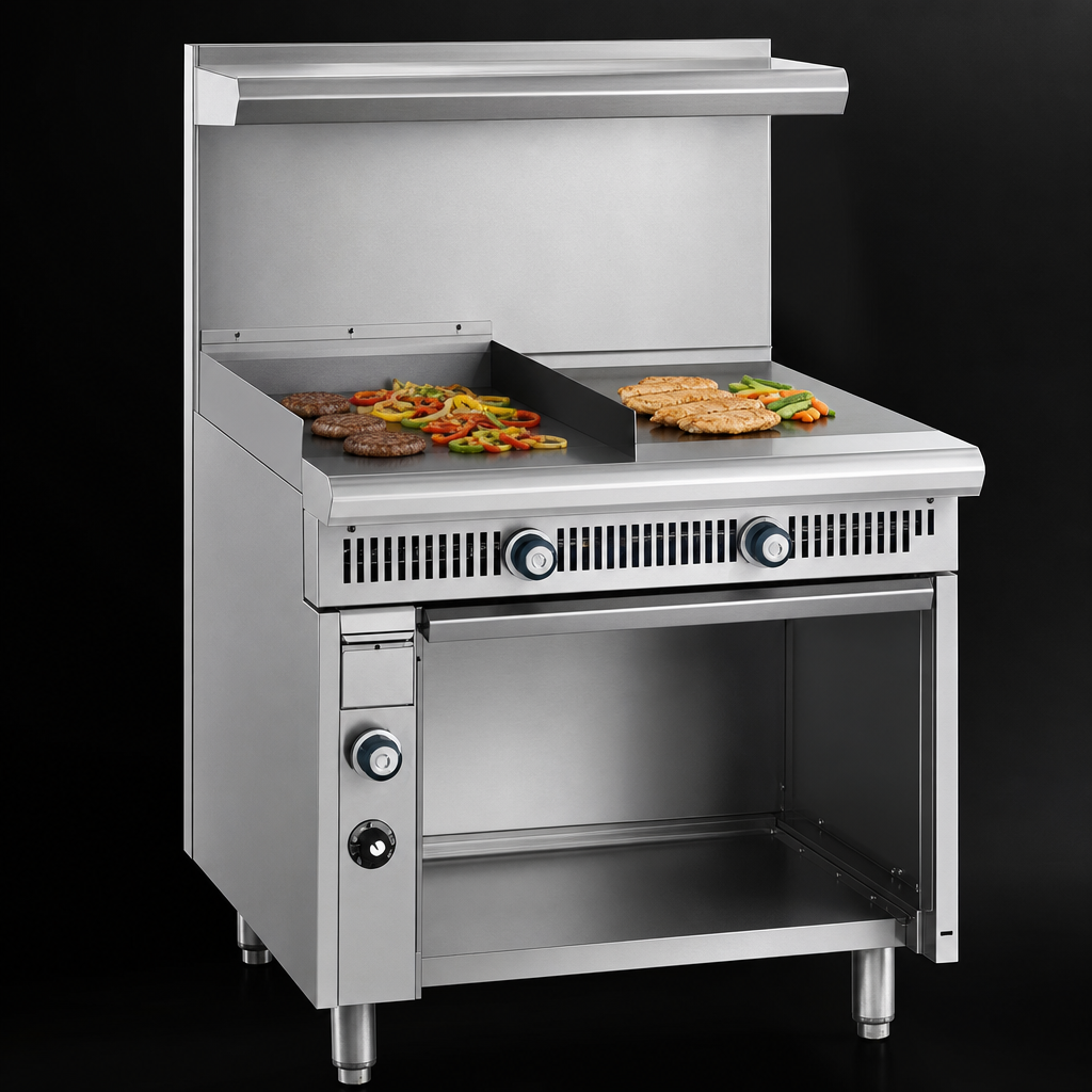 Dual Cooking Surfaces