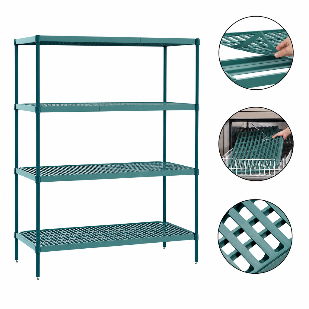 Lift-Off Polymer Shelf Mats