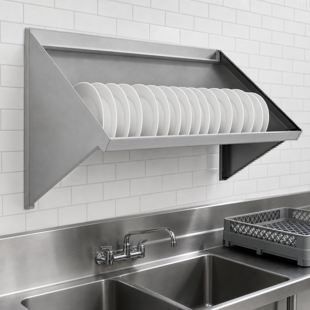 Wall-Mounted Slanted Design