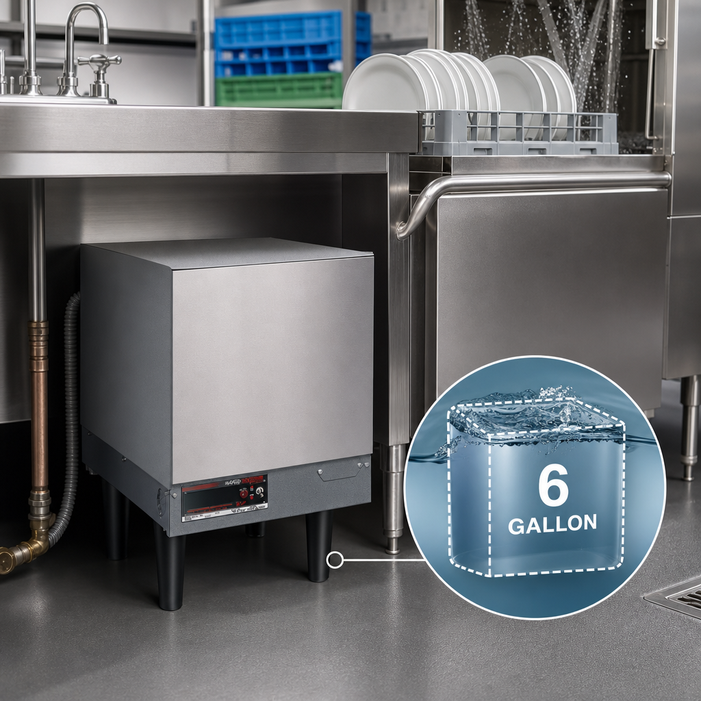 6-Gallon Storage Capacity