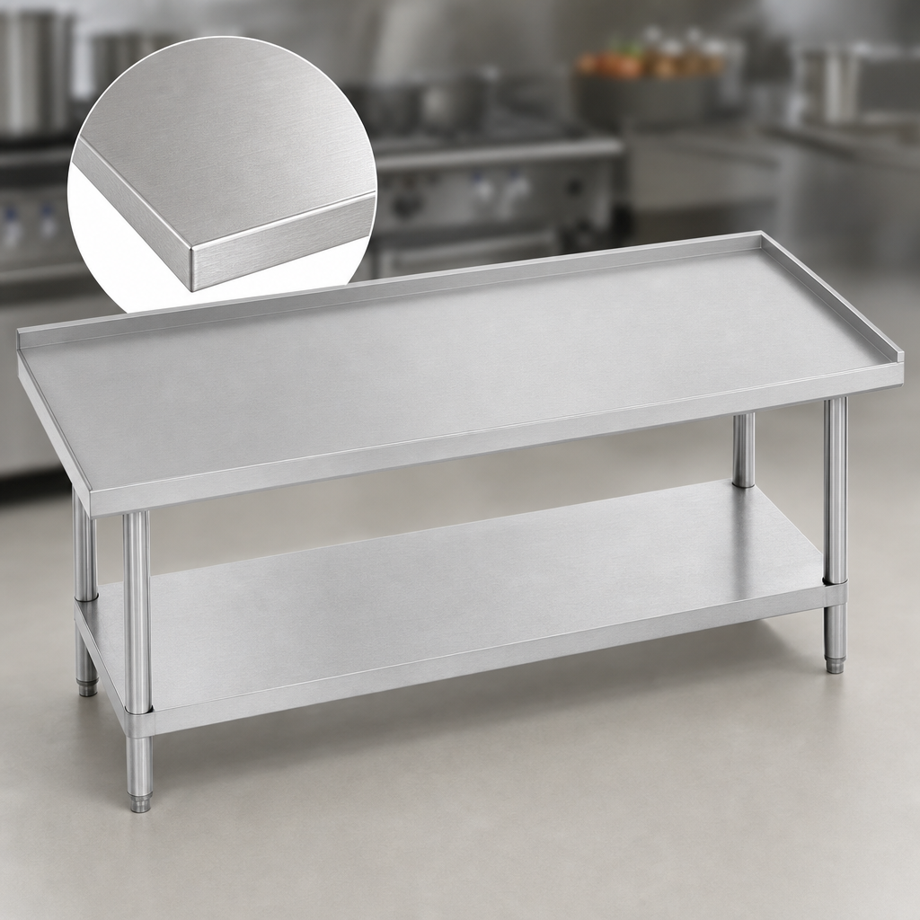 14-Gauge Stainless Steel Top