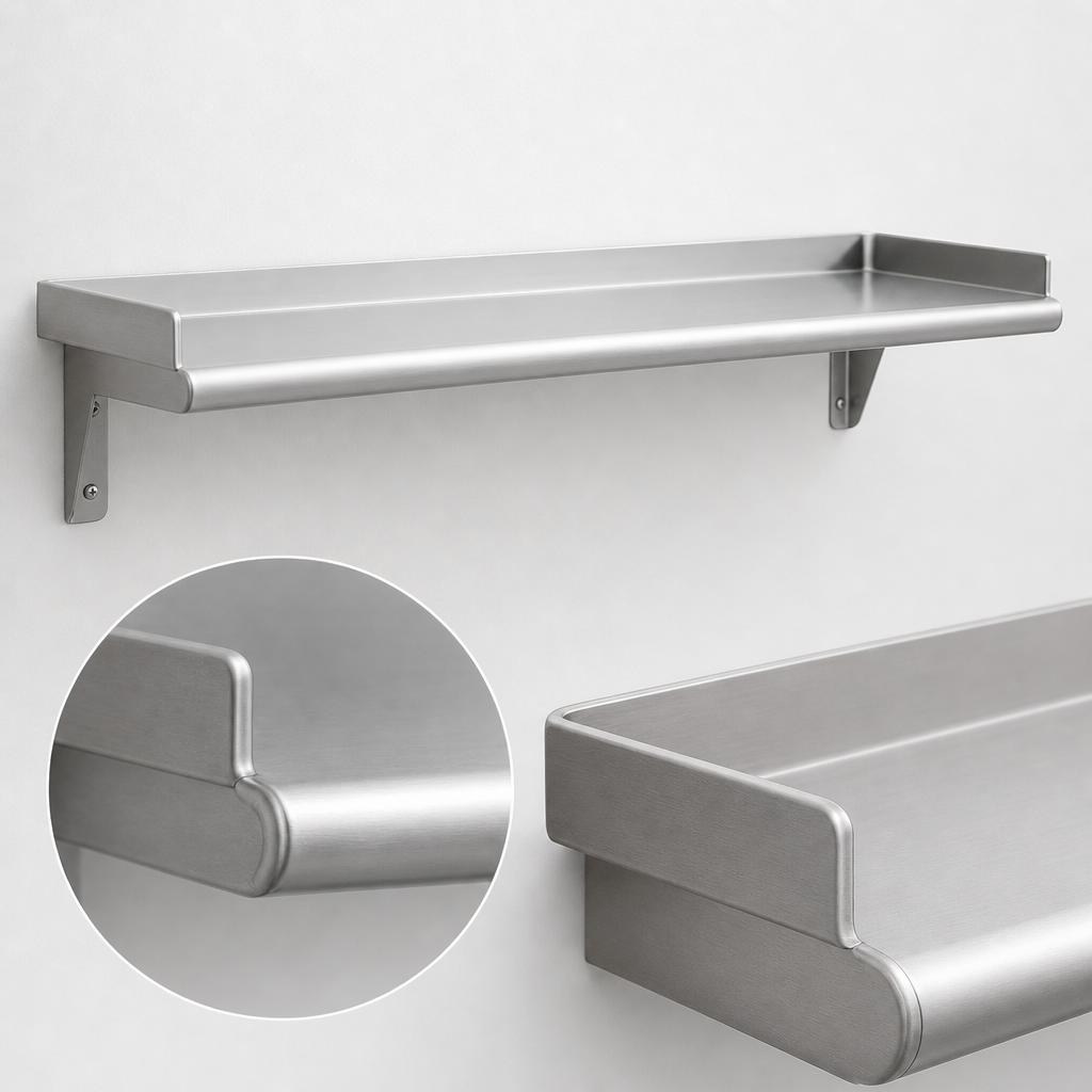 Rolled Front Edge