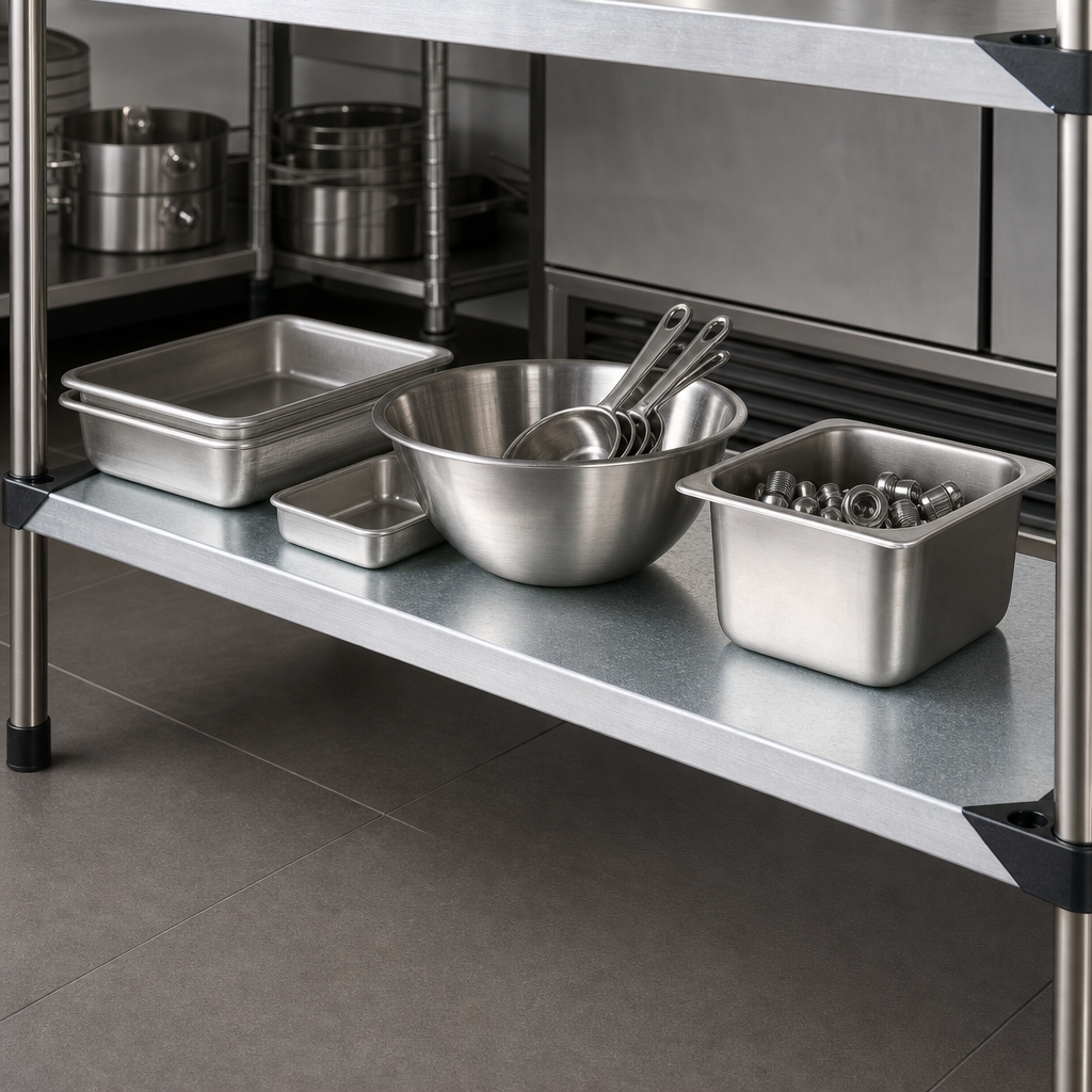 Solid Shelf Surface