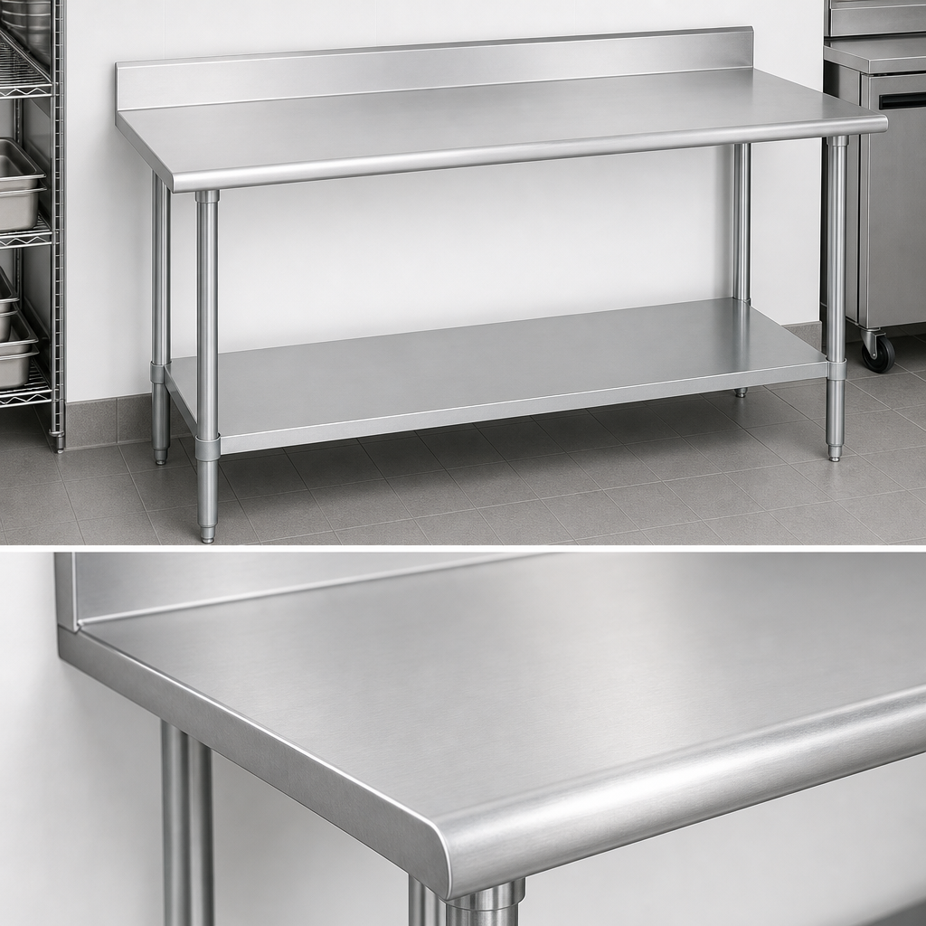 14-Gauge 300 Series Stainless Steel Top