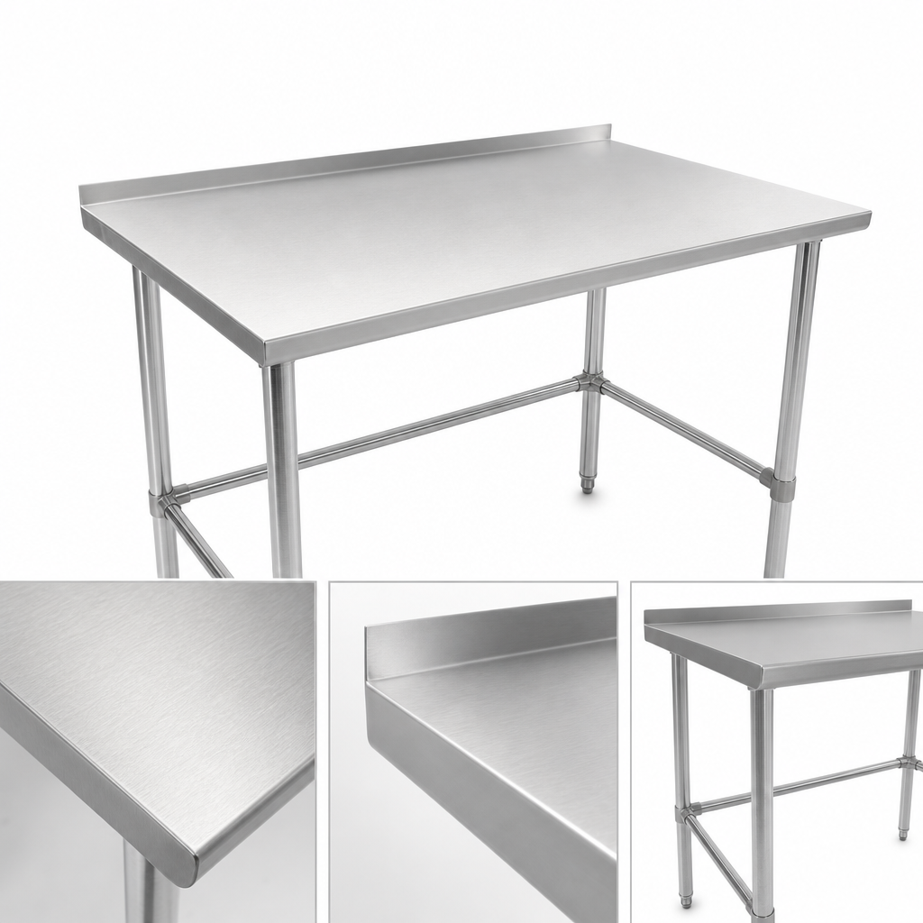 16-Gauge 300-Series Stainless Steel Top