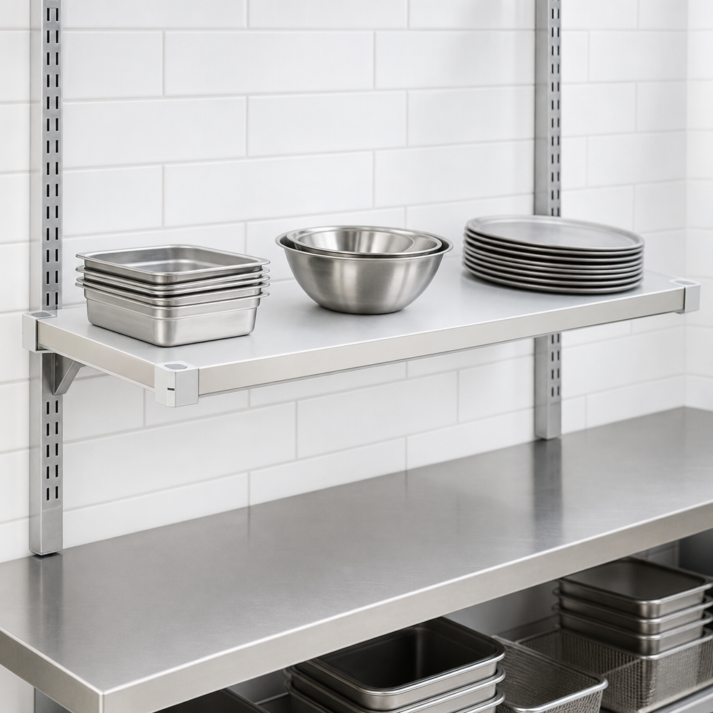 Solid Shelf Surface