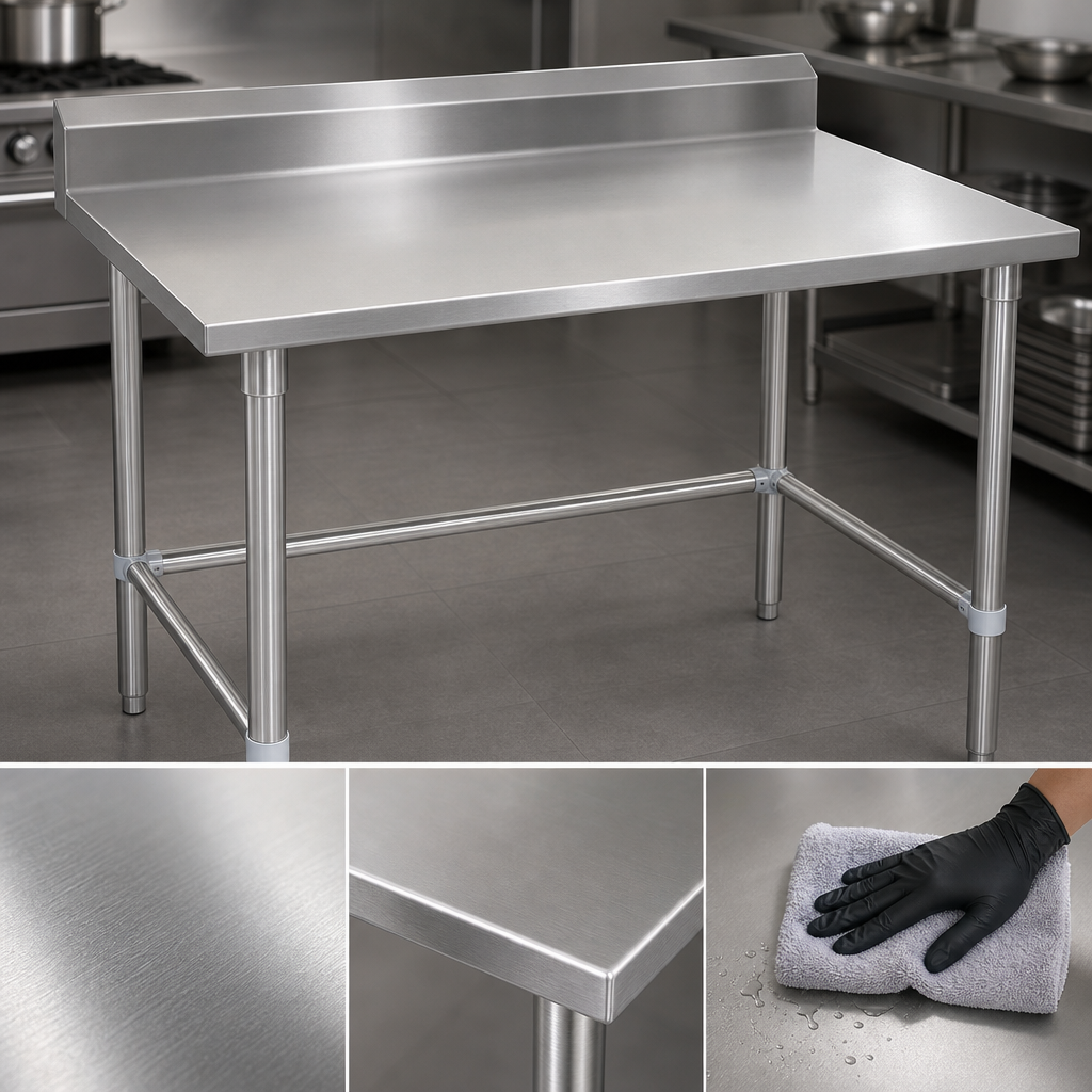14-Gauge 300 Series Stainless Steel Top