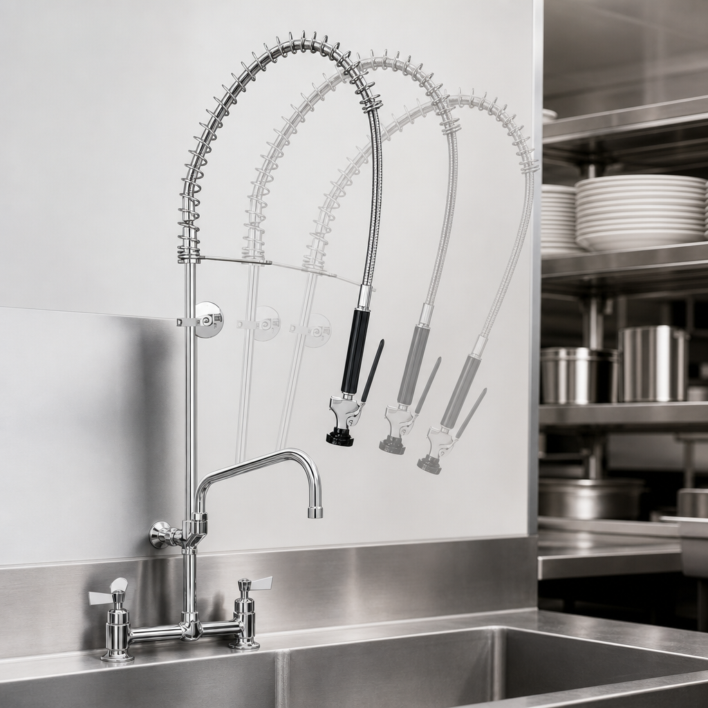 Spring-Style Pre-Rinse Design
