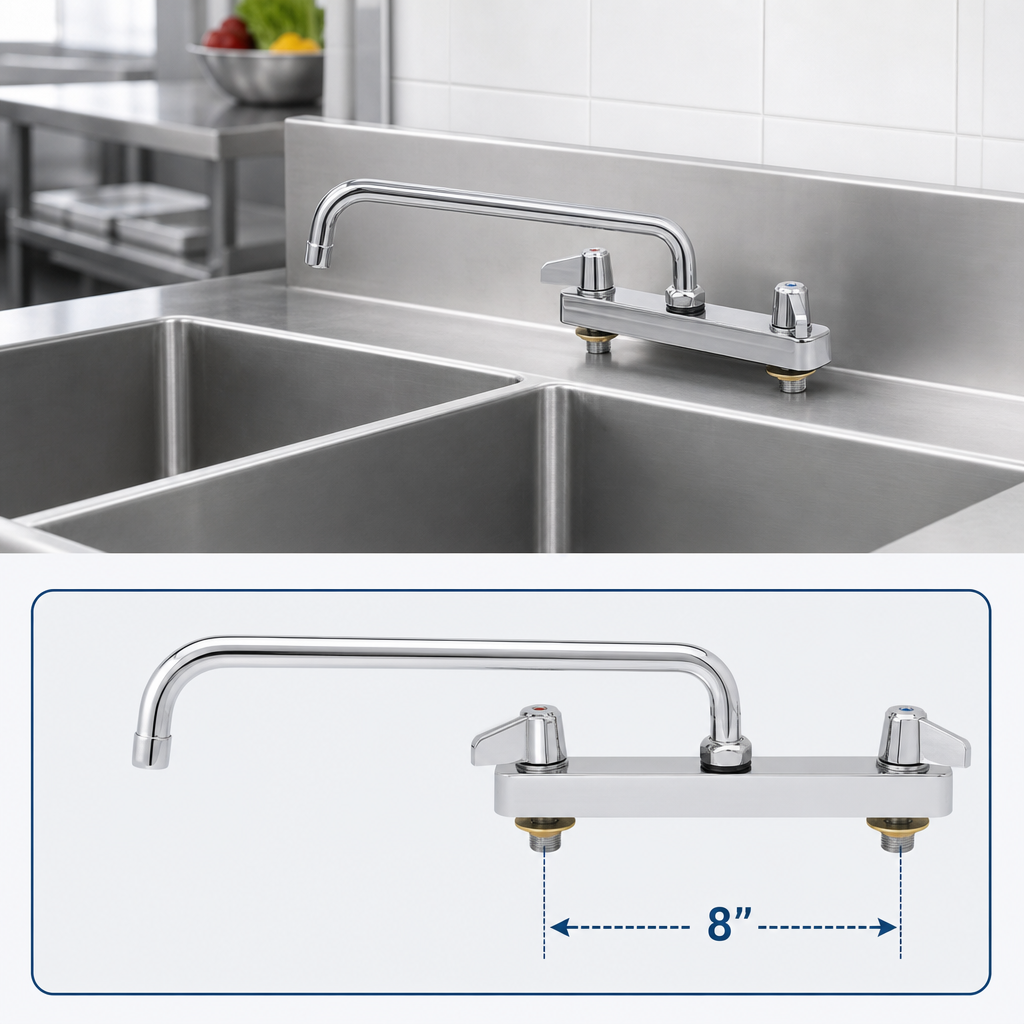 8-Inch Deck Mount Design