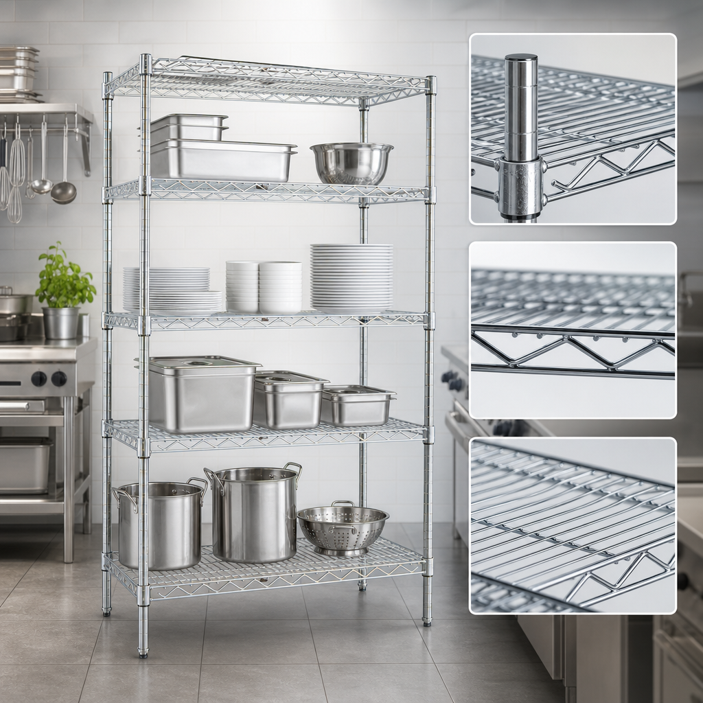 Patented QuadTruss Shelf Design