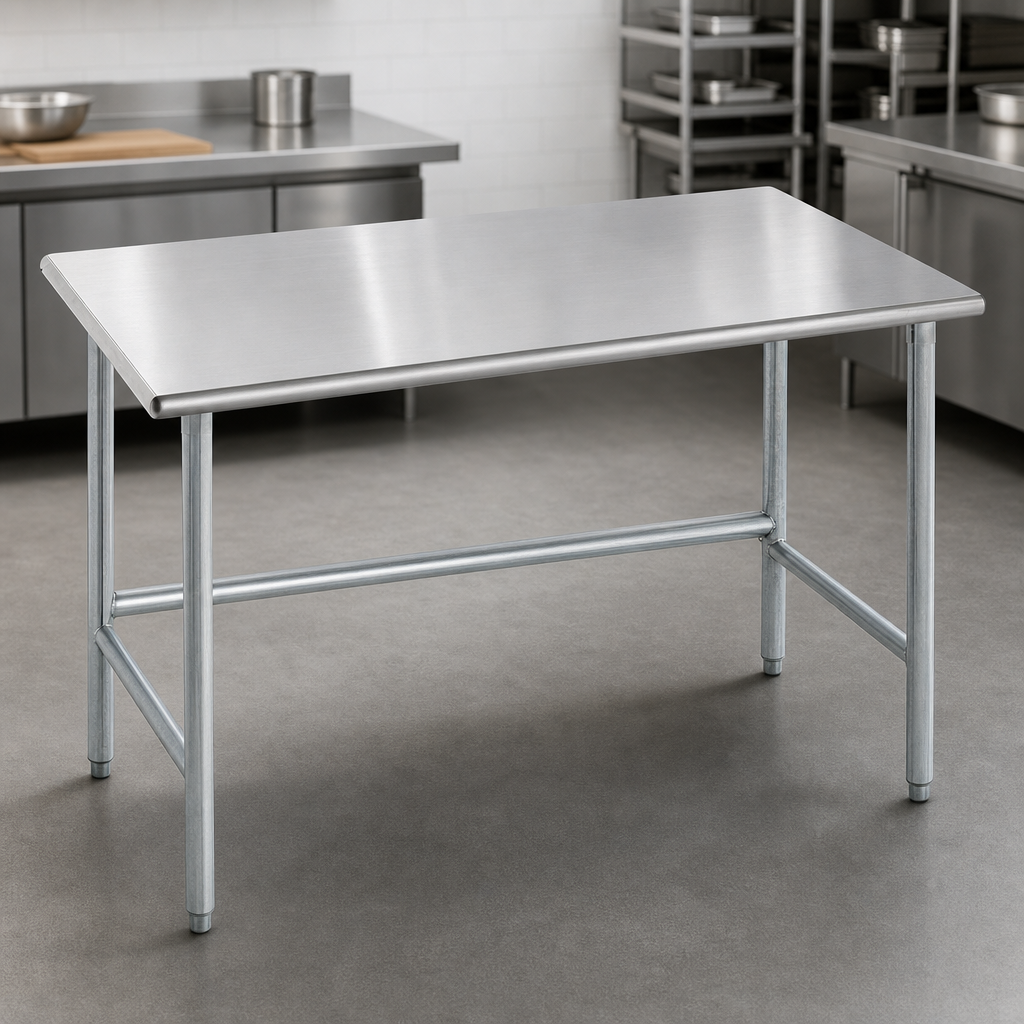 14-Gauge 304 Stainless Steel Top