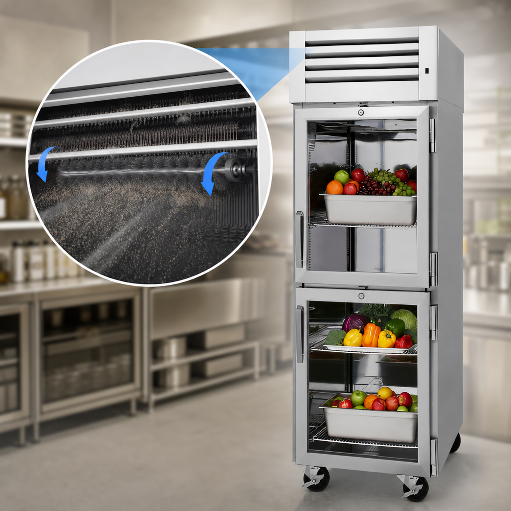 Self-Cleaning Condenser