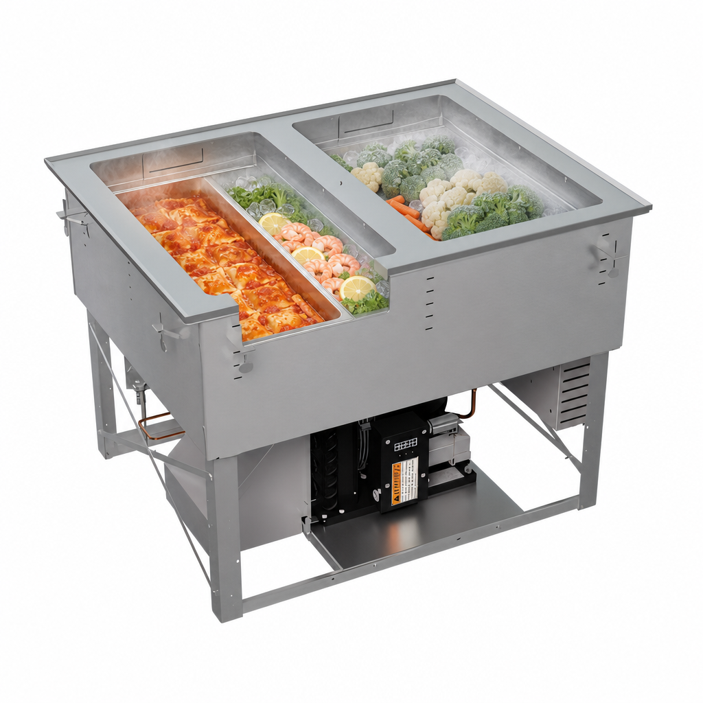 Independent Hot/Cold/Frozen Wells
