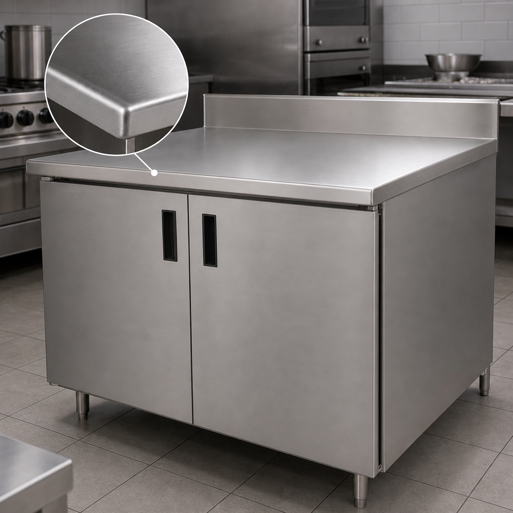 16 Gauge 304 Stainless Steel Top