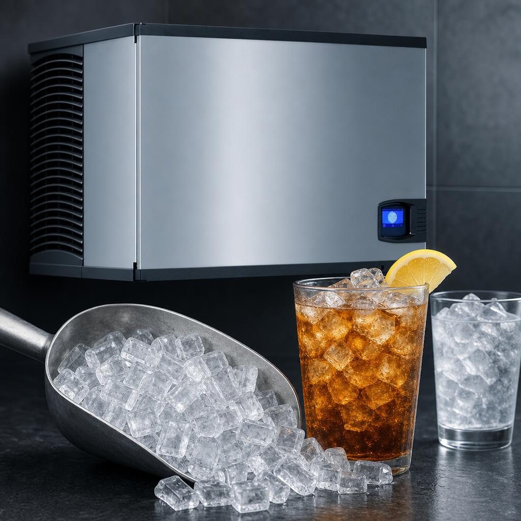 Half-Dice Ice Production