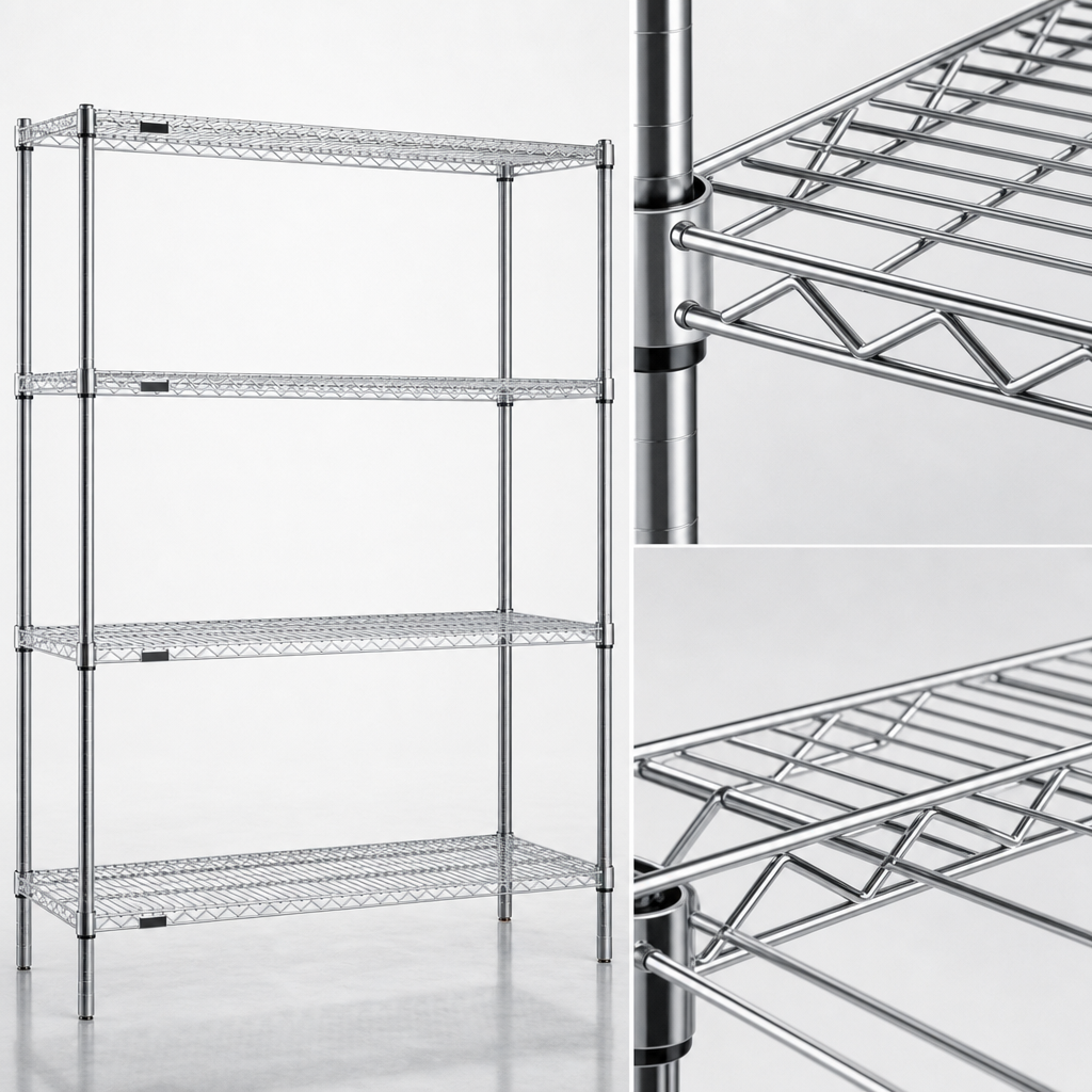 Patented QuadTruss Shelf Design