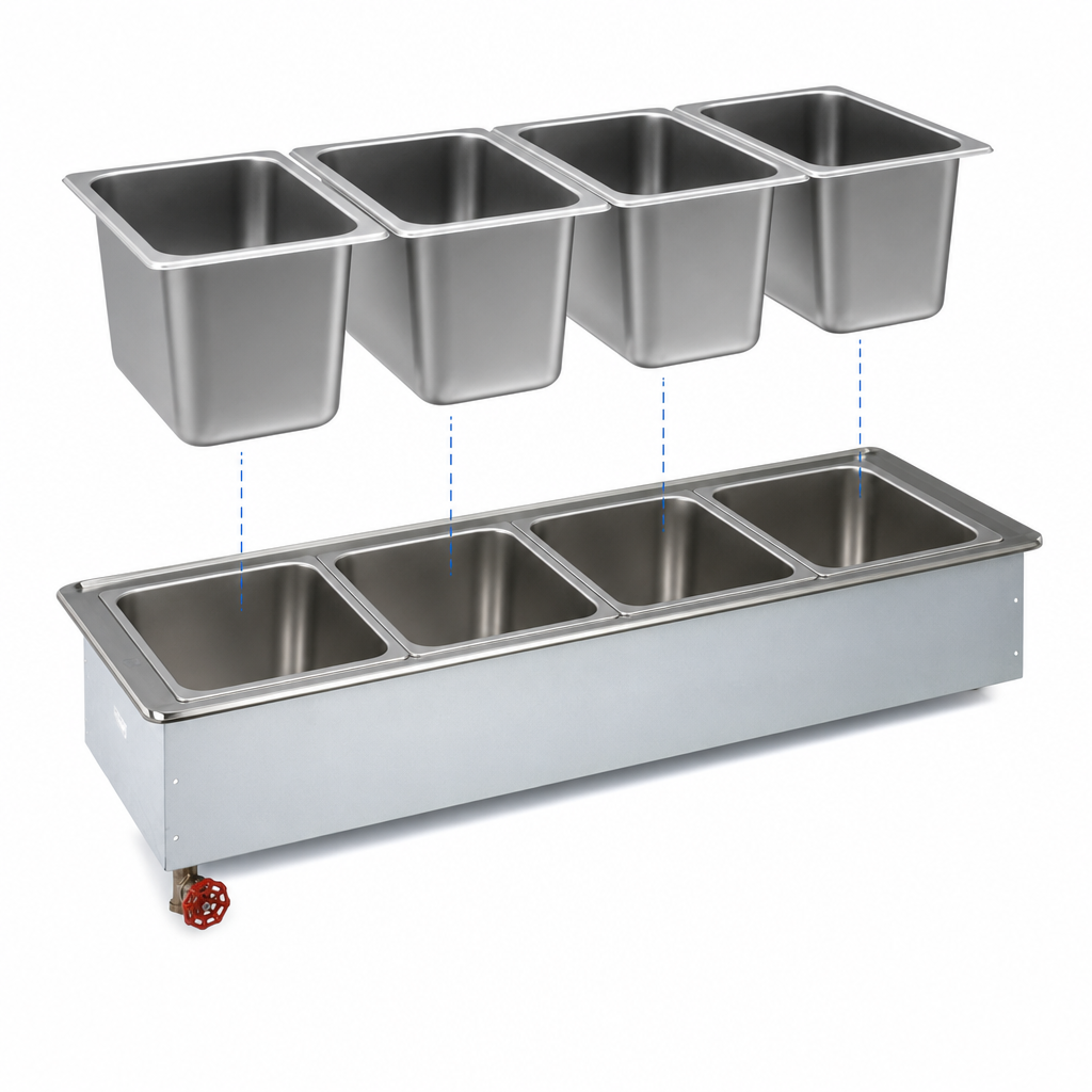Full-Depth 4-Pan Layout