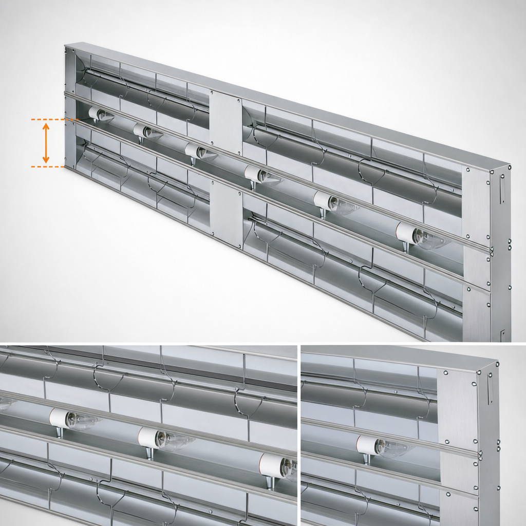 Double Heater Rod Housing