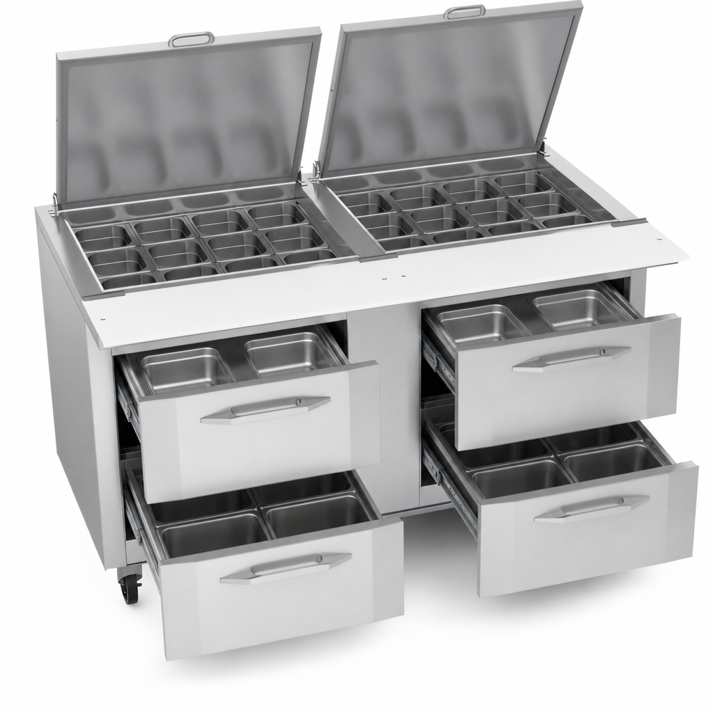 Four-Drawer Configuration