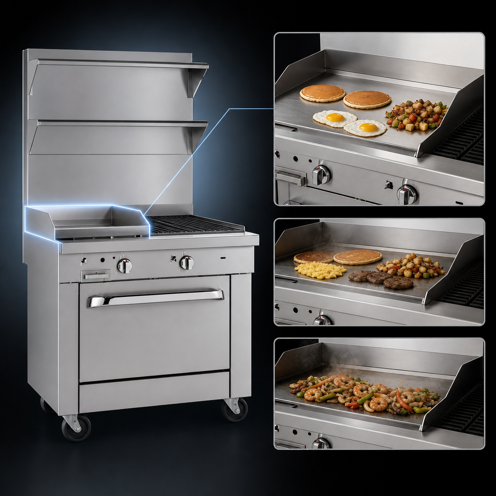 24-Inch Griddle Section