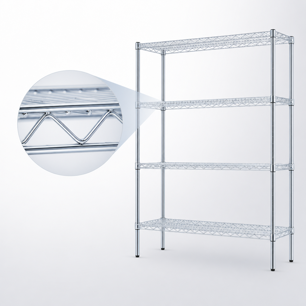 Patented QuadTruss® Shelves