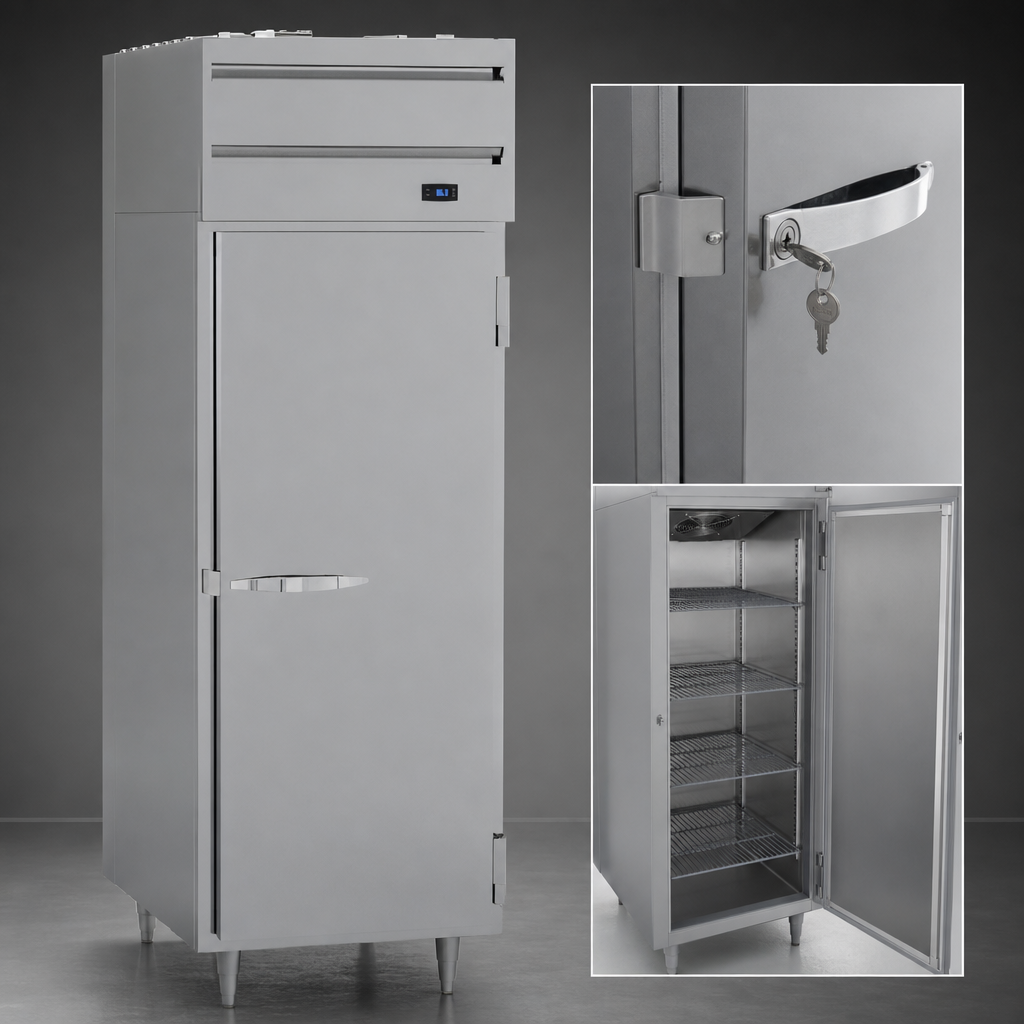 Lockable Full-Height Solid Door