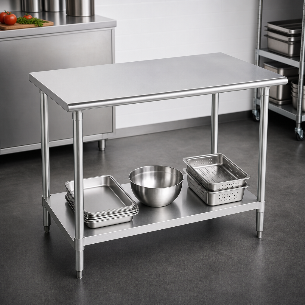 Flat Top With Undershelf