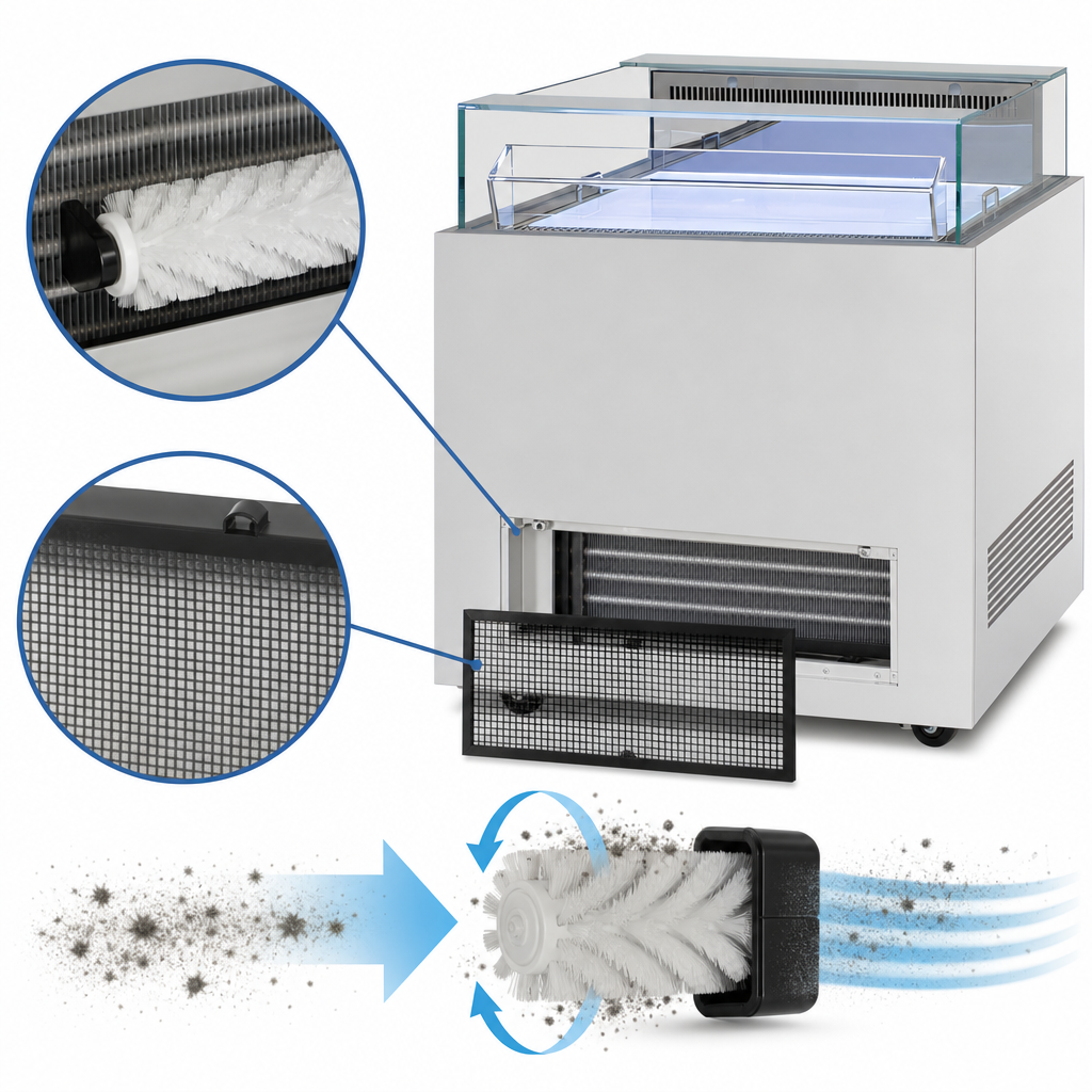 Patented Self-Cleaning Condenser