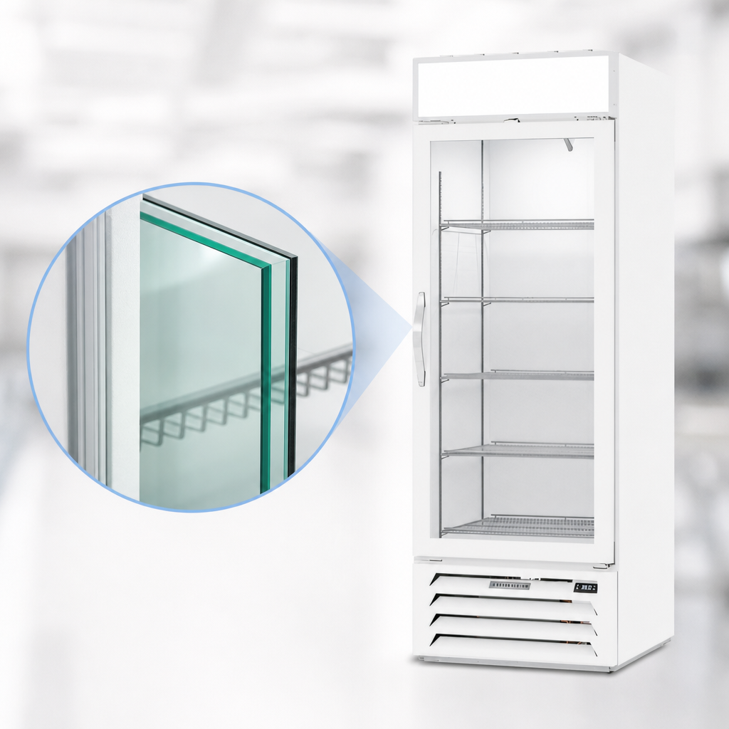 Double-Pane Low-E Glass Door