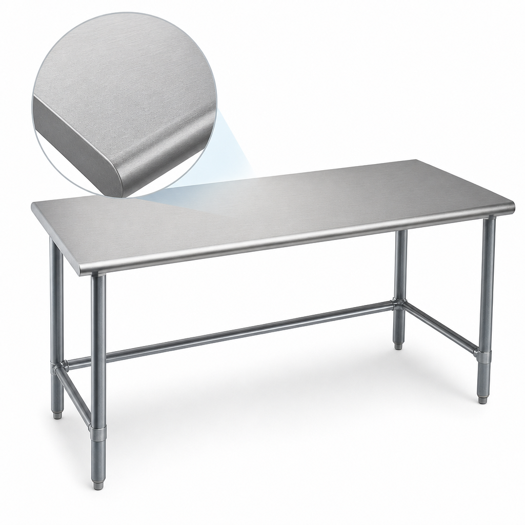 Heavy-Gauge 430 Stainless Steel Top