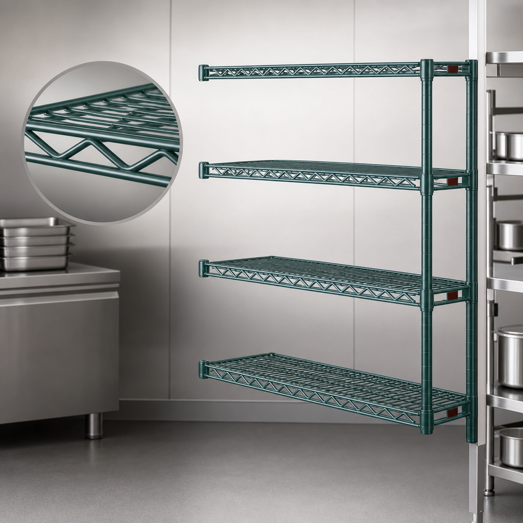 Patented QuadTruss Shelf Design