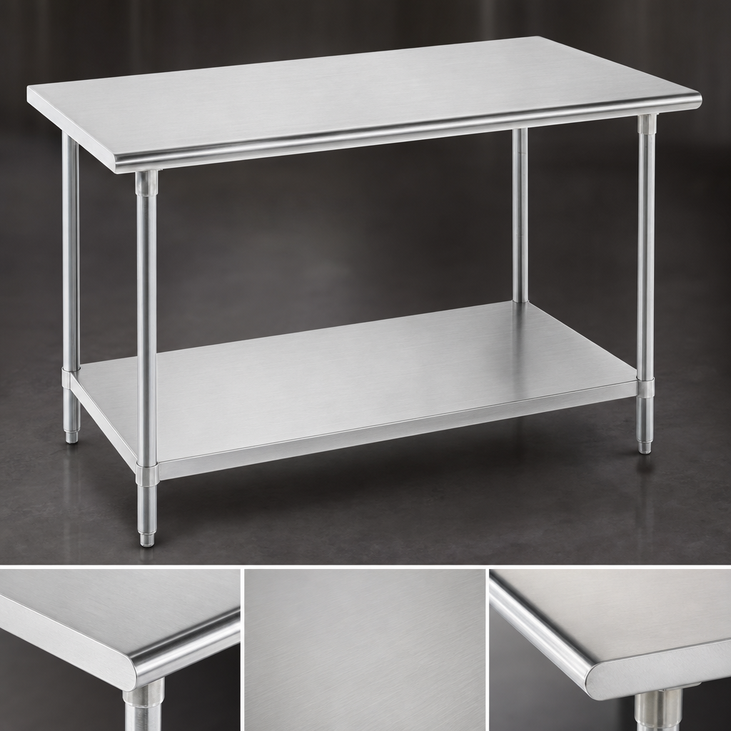 16-Gauge 430 Stainless Steel Top
