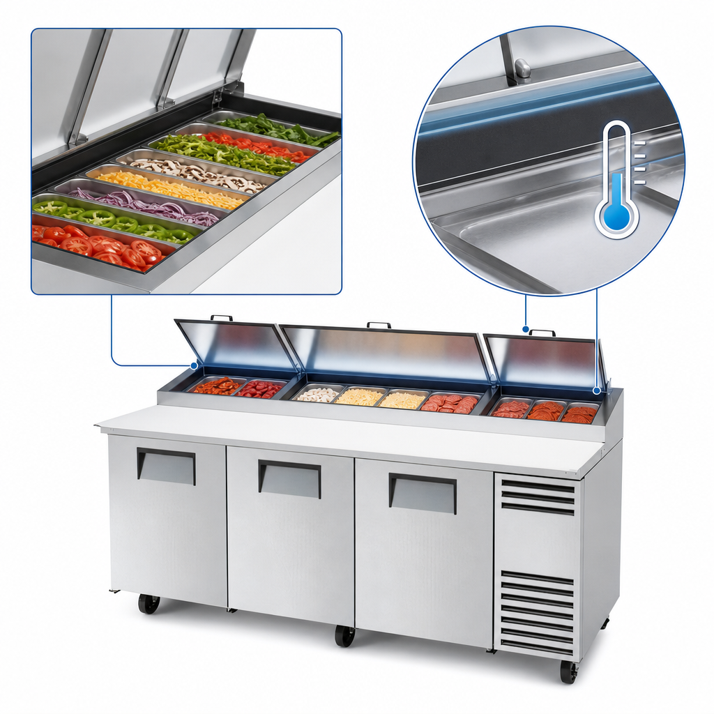 Refrigerated Pan Rail
