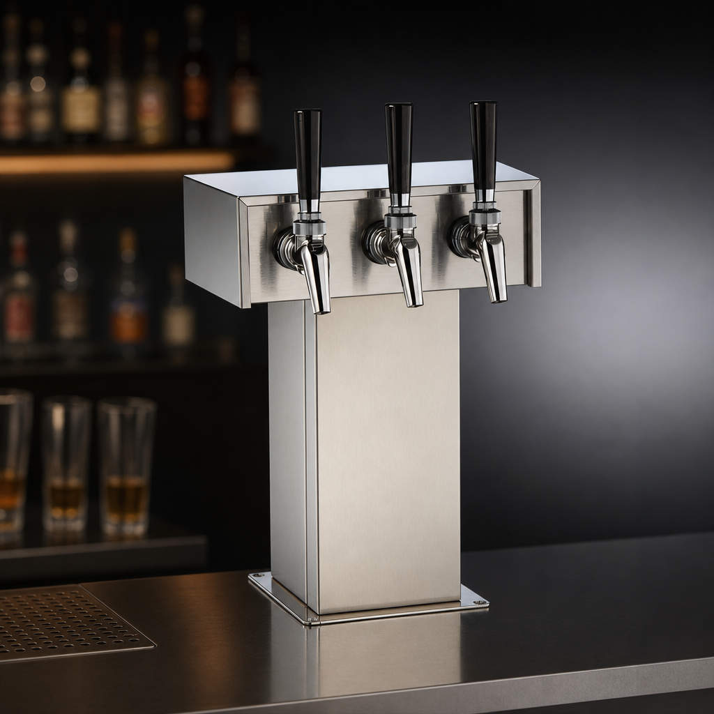 Three-Faucet Capacity