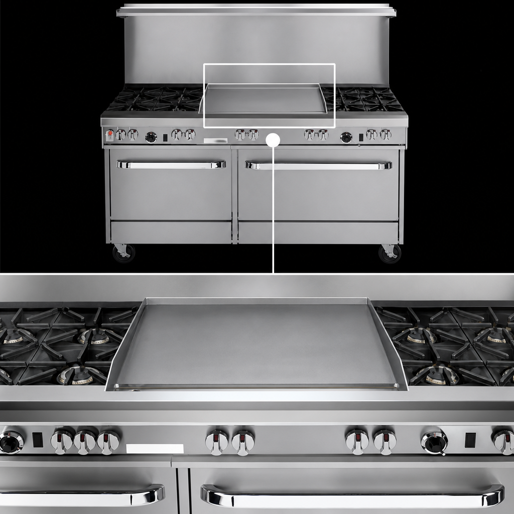 36-Inch Griddle Section