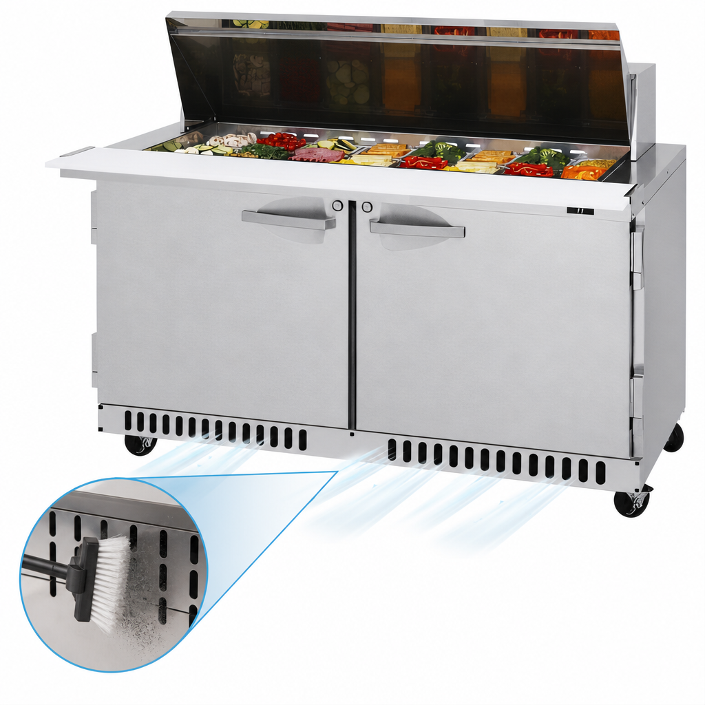 Self-Cleaning Condenser