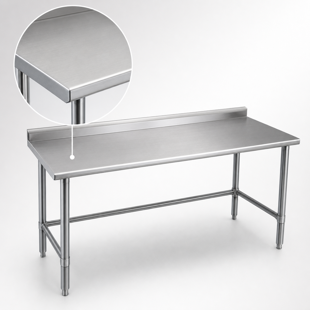 14-Gauge 300 Series Stainless Steel Top
