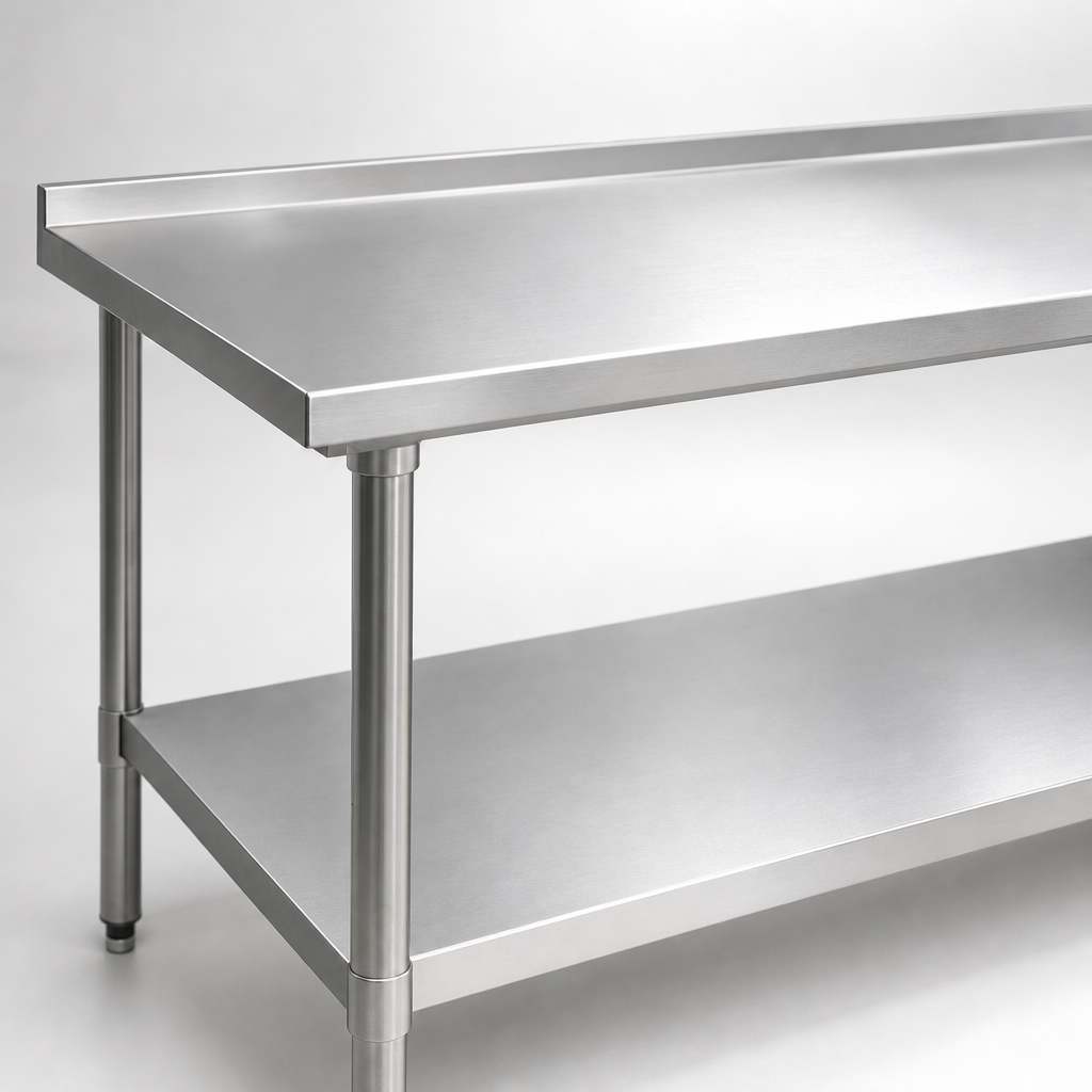 14-Gauge Stainless Steel Top