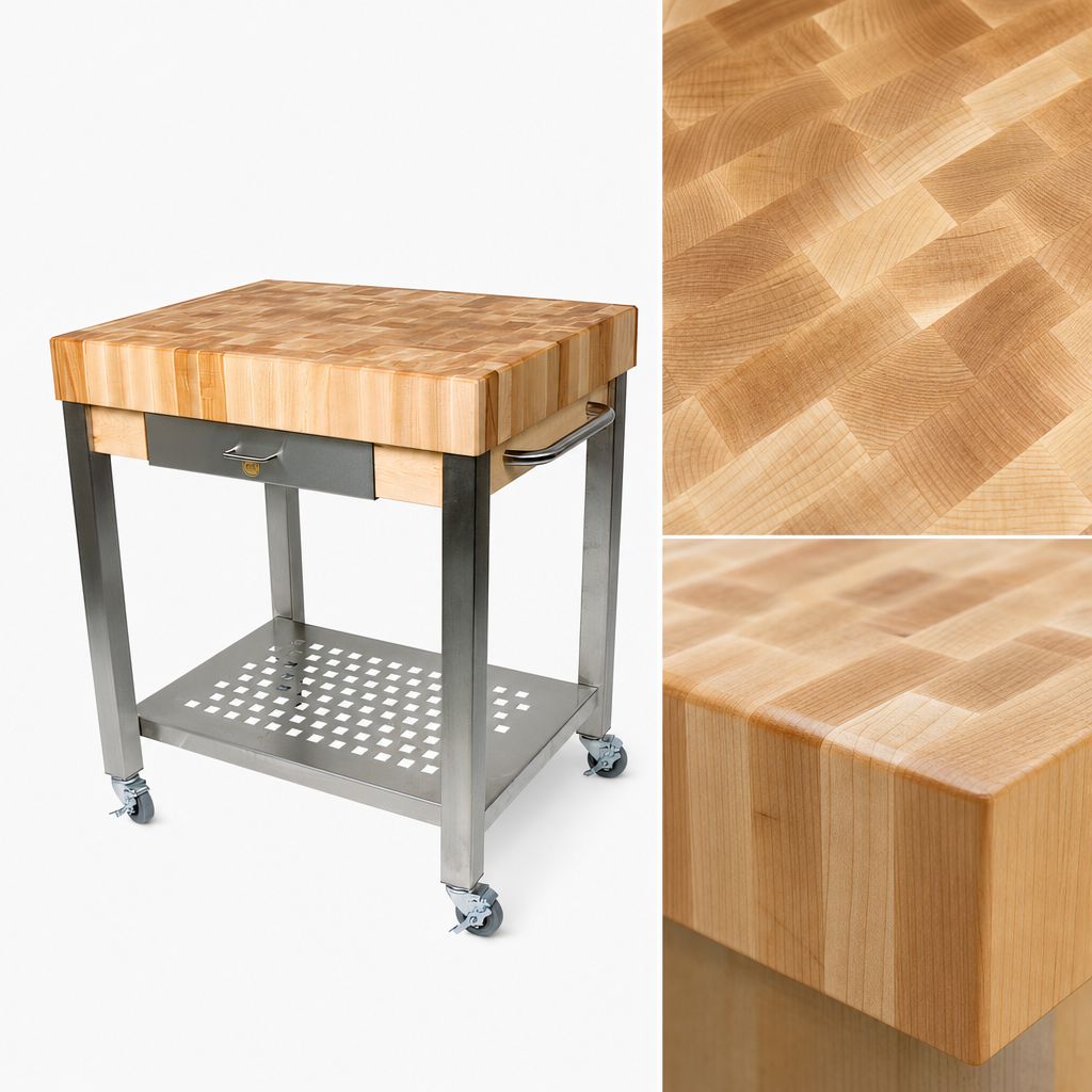 End Grain Maple Top