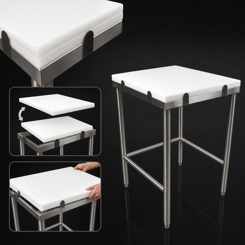 Reversible HDPE Top