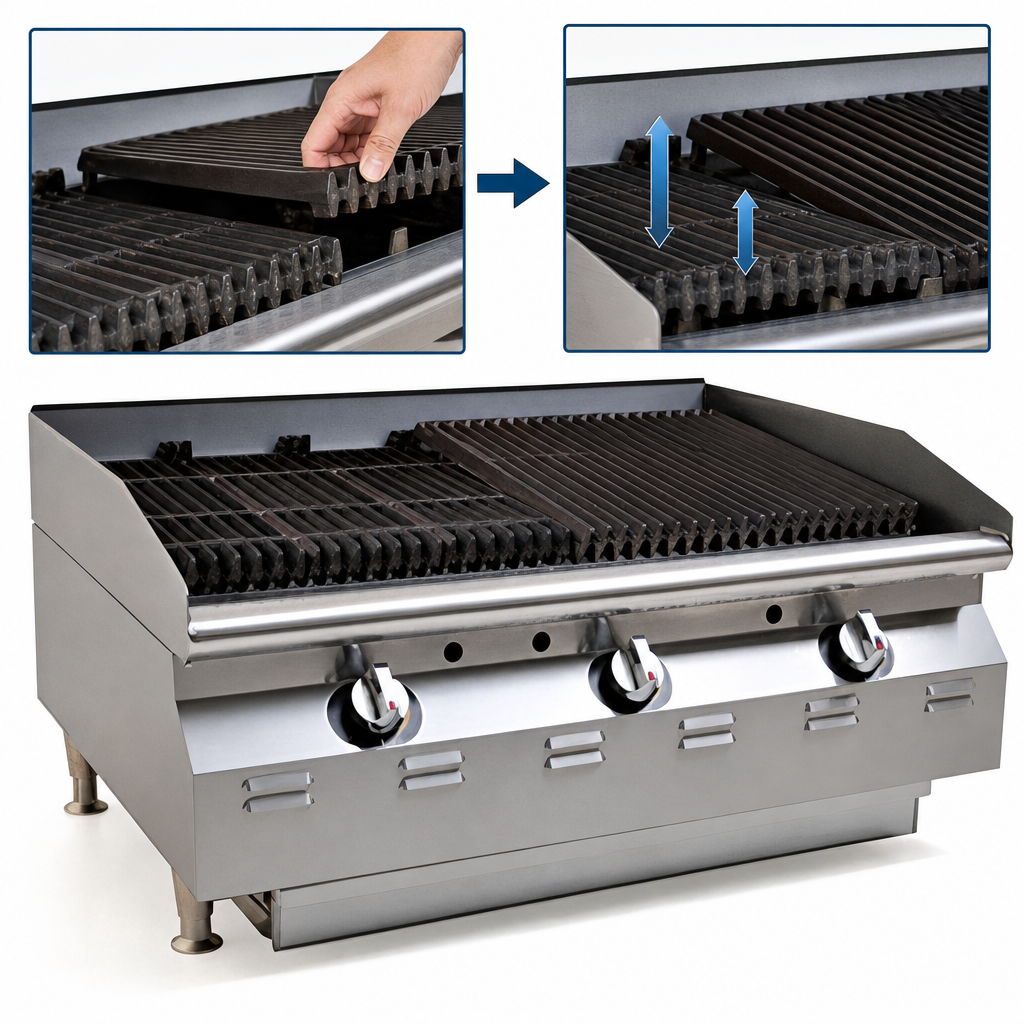 Adjustable Cast Iron Grates
