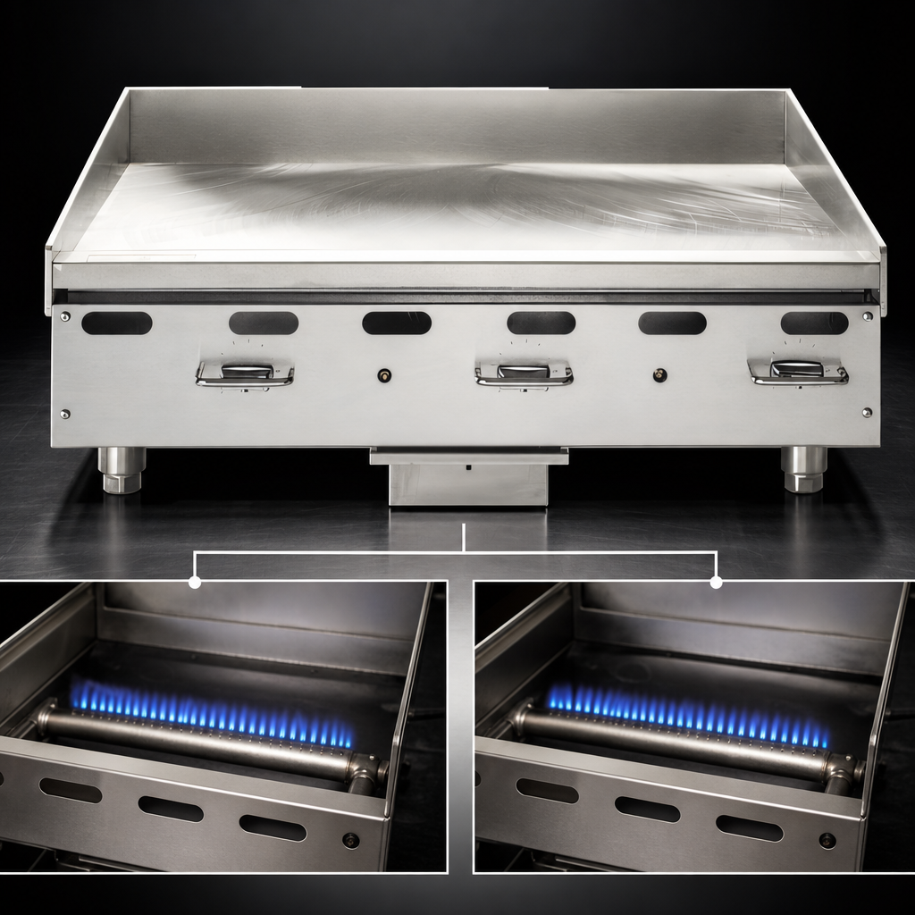 Dual Burner Output