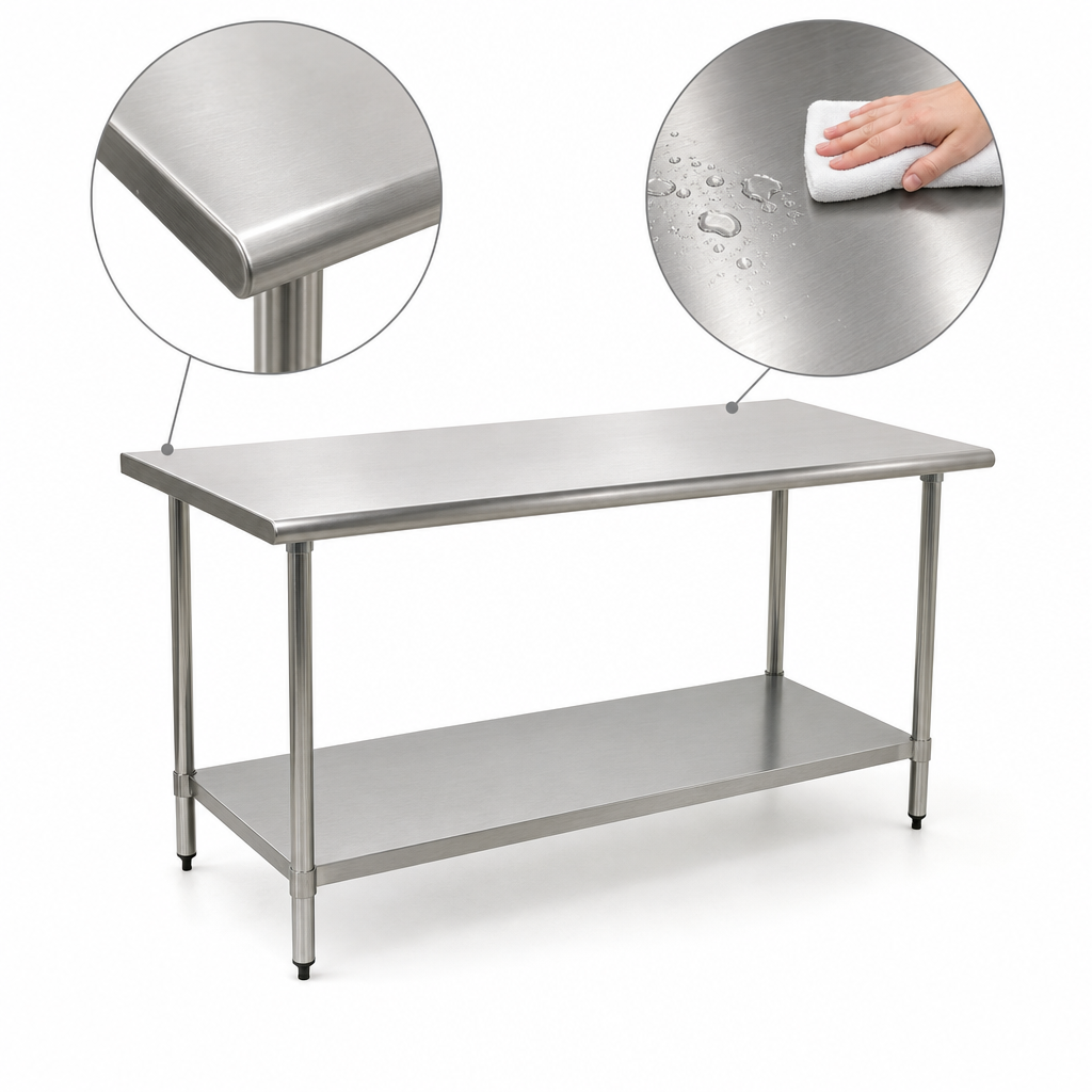 16-Gauge 300 Series Stainless Steel Top